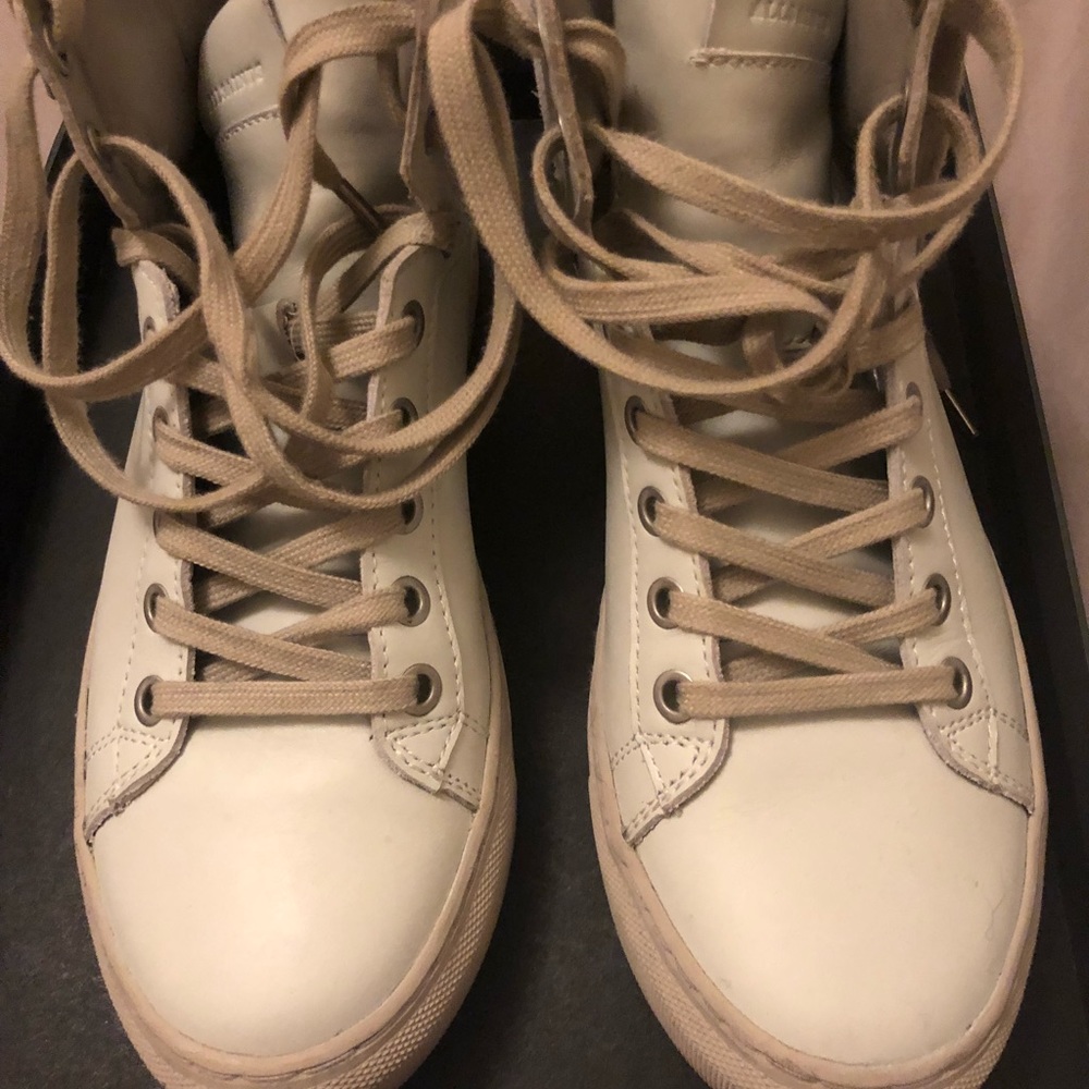 All saints C90 sneakers In chalk 7.5